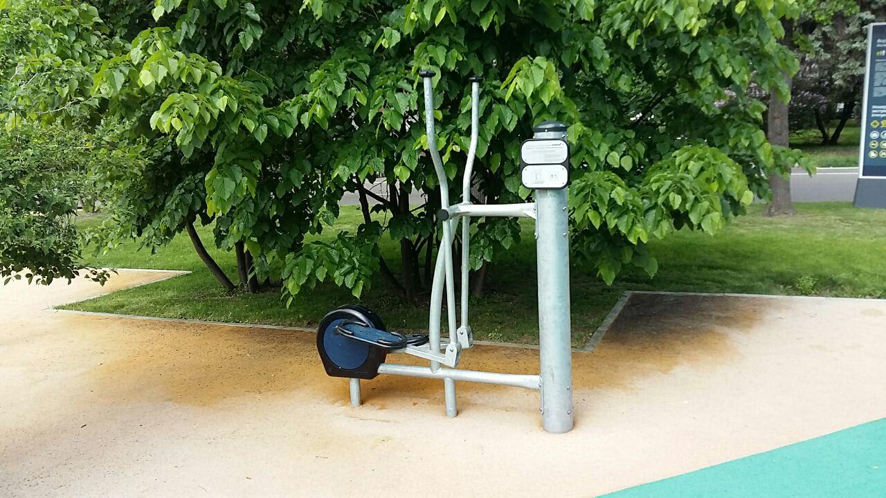 Push Up Bar at Calisthenics Park at Олимпийский комплекс «Лужники», Москва – photo 16 of 20