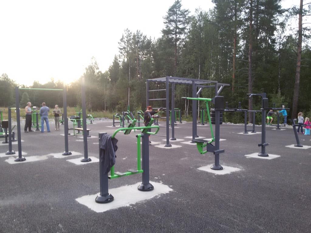 Barren bei Calisthenics Park at Октябрьская улица, Костомукша – Foto 1 von 3