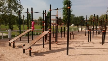 Sprossenwand bei Calisthenics Park at Орбита, Дзержинский – Foto 2 von 3