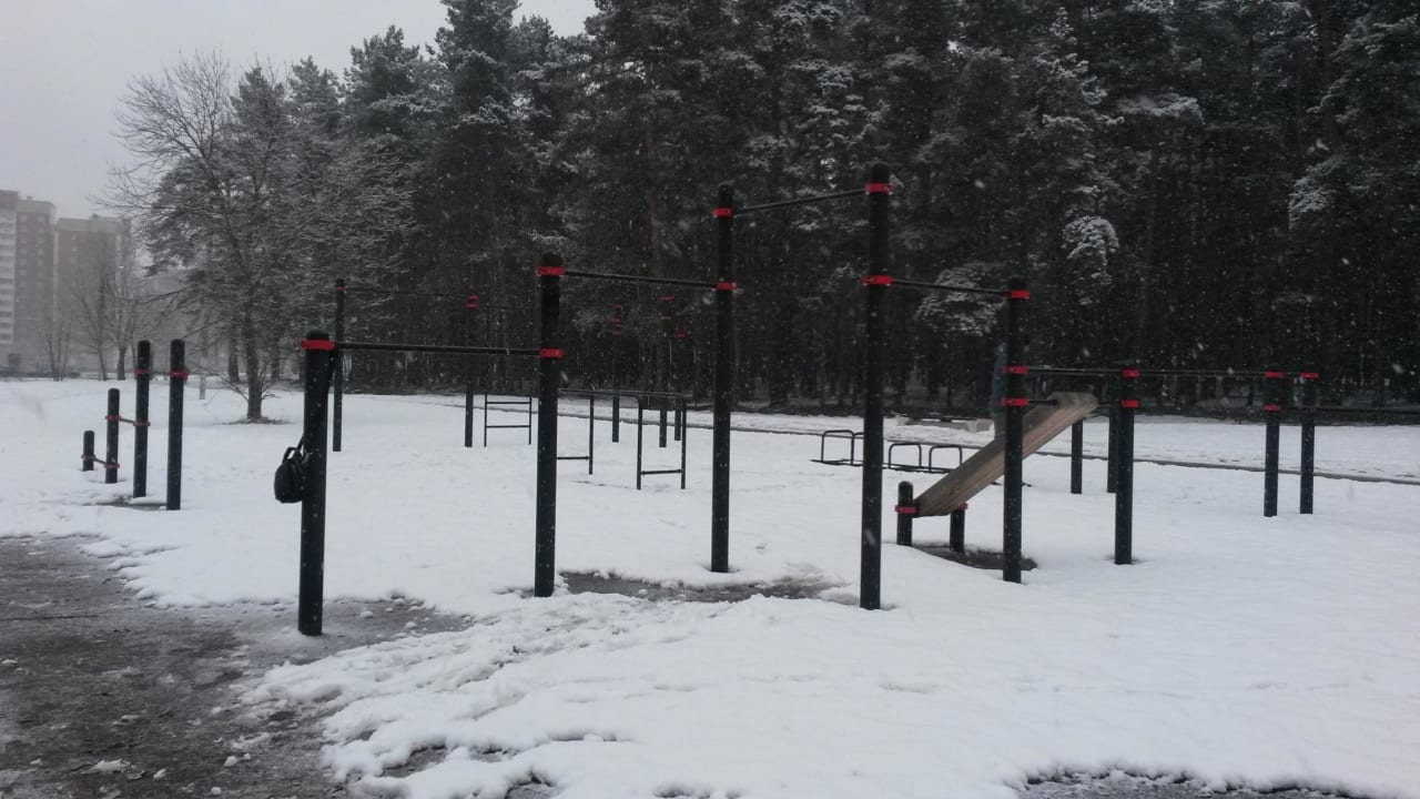 Bauchbank bei Calisthenics Park at улица Склизкова, городской округ Тверь – Foto 3 von 3