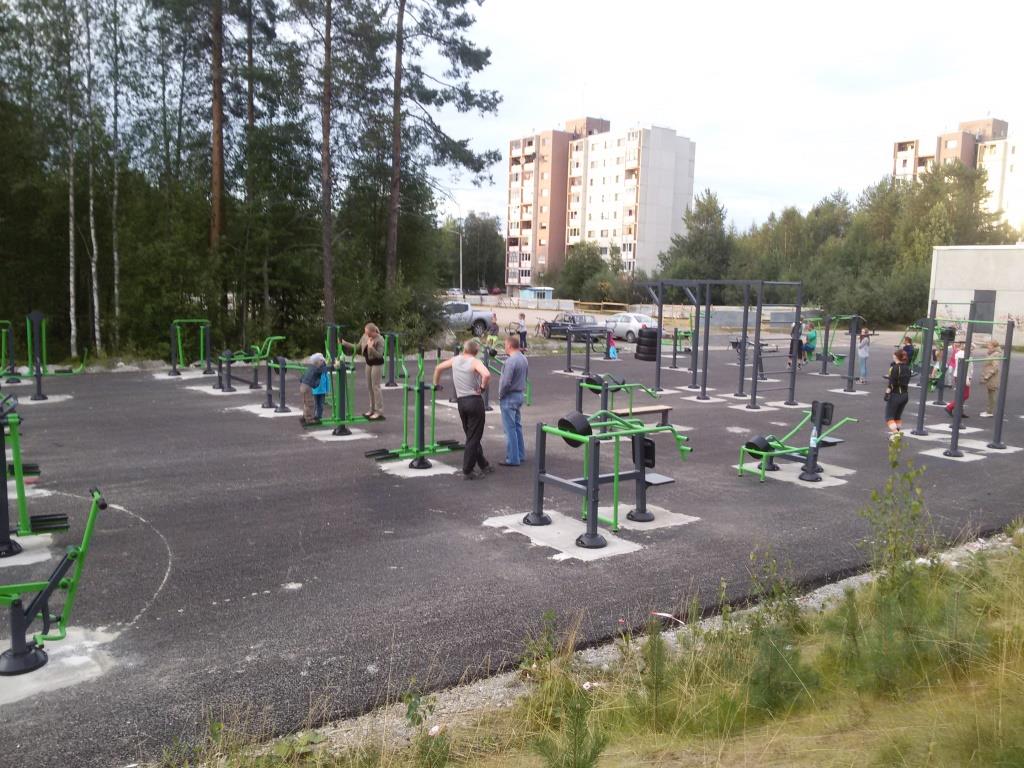 Hangelstange bei Calisthenics Park at Октябрьская улица, Костомукша – Foto 3 von 3