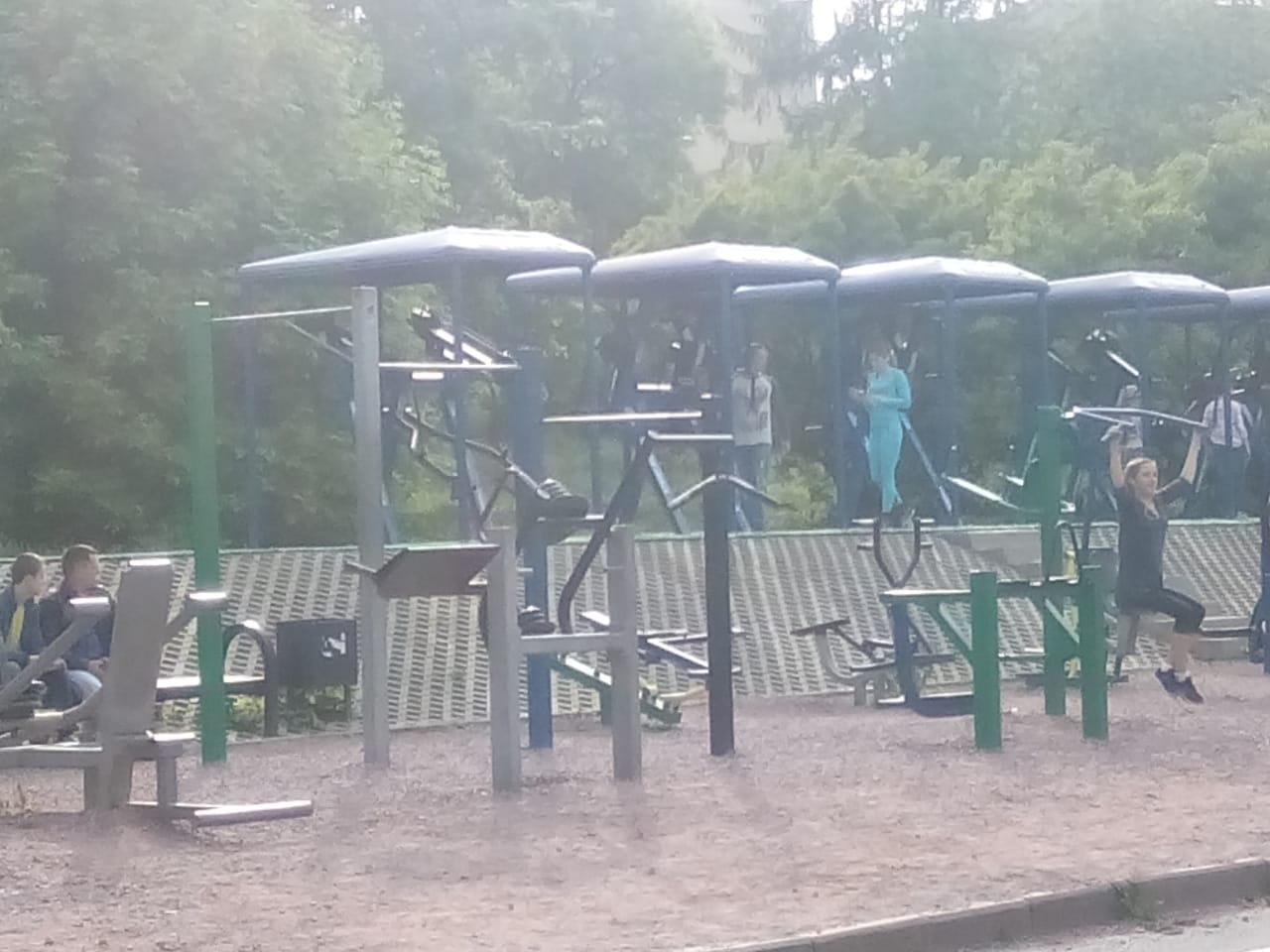 Monkey Bars at Calisthenics Park at Онежская набережная, Петрозаводск – photo 2 of 3