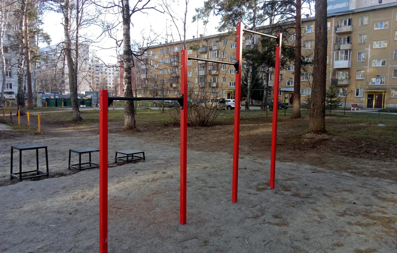 Hangelstange bei Calisthenics Park at Шатурская улица, городской округ Новосибирск – Foto 3 von 7