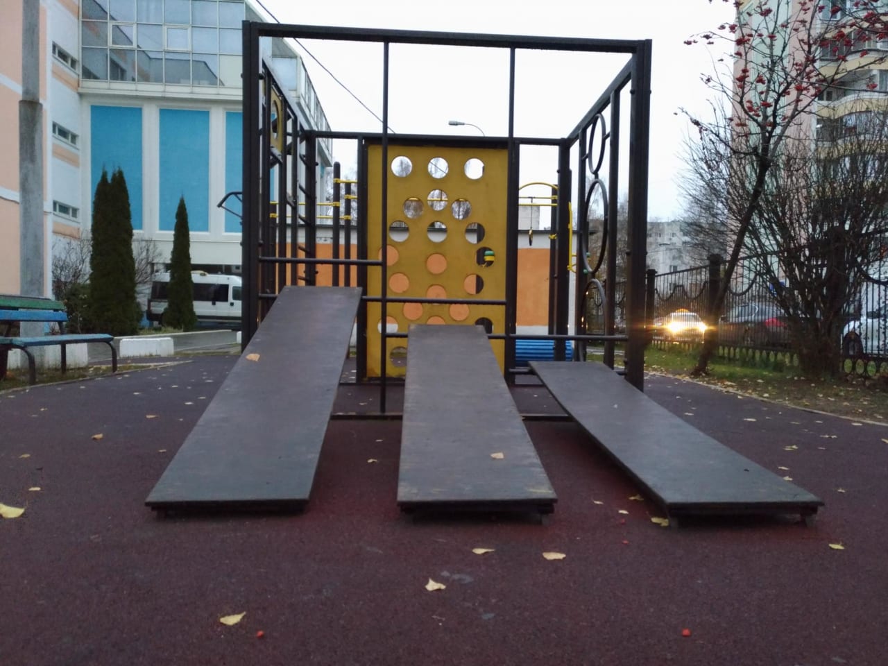 Parallel Gym Bars at Calisthenics Park at улица Адмирала Лазарева, Москва – photo 9 of 9