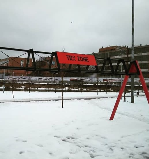 Barren bei Calisthenics Park at Пролетарская набережная, Тула – Foto 7 von 9