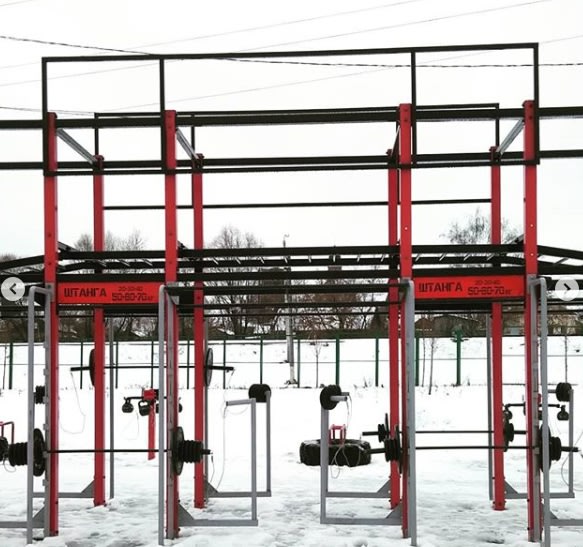 Klimmzugstange bei Calisthenics Park at Пролетарская набережная, Тула – Foto 4 von 9