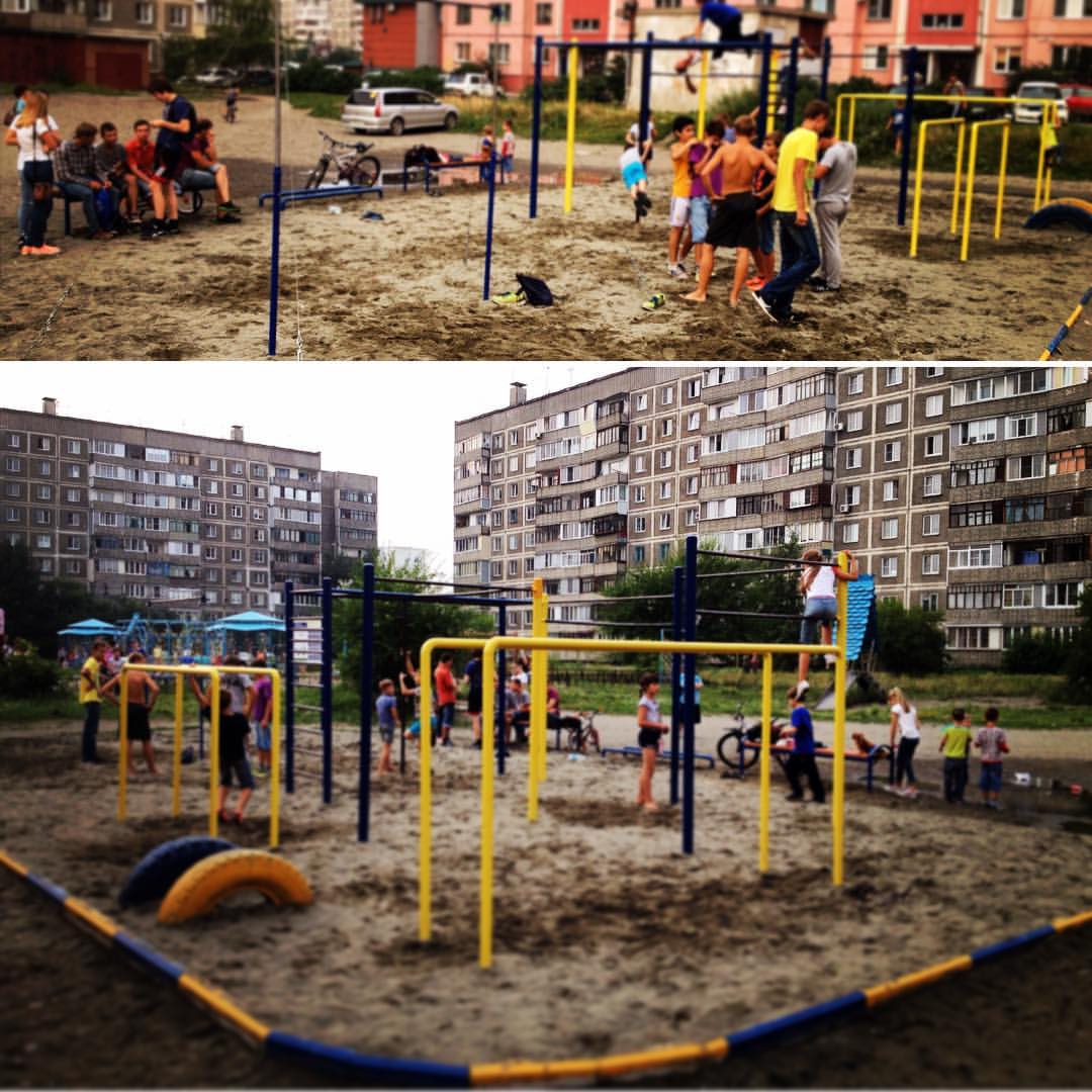 Barren bei Calisthenics Park at Советская улица, Бийск – Foto 1 von 4