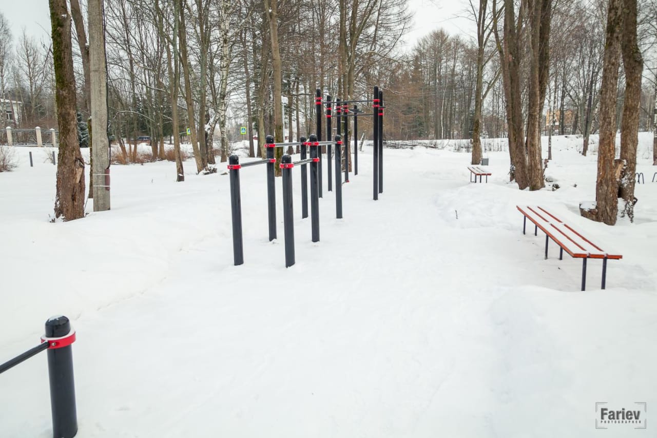Barra de Dominadas en Calisthenics Park at Октябрьская улица, Олонец – foto 3 de 5