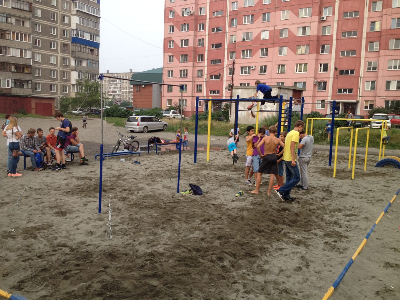 Klimmzugstange bei Calisthenics Park at Советская улица, Бийск – Foto 3 von 4