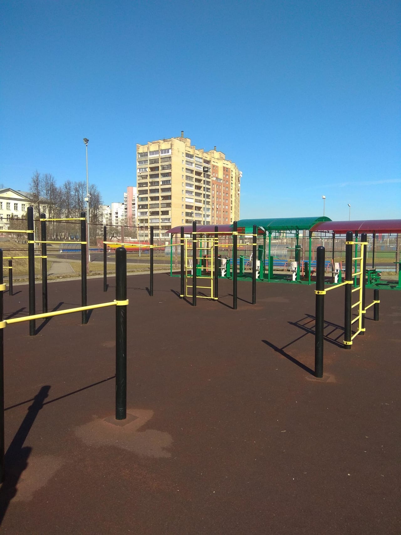 Pull Up Bar at Calisthenics Park at Палявая вуліца, Мінск – photo 1 of 2
