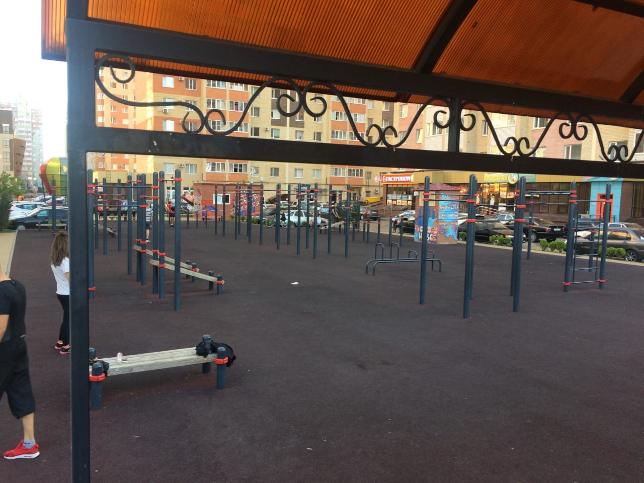 Maniglie per piegamenti presso Calisthenics Park at улица Тухачевского, Ставрополь #wp1690 – foto 2 di 4