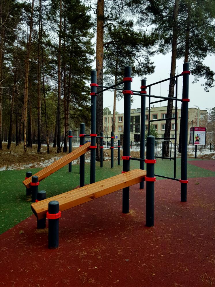 Push Up Bar at Calisthenics Park at улица Чайковского, Ангарск – photo 2 of 11