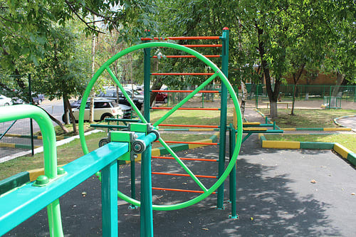 Parallel Gym Bars at Calisthenics Park at Пантелеевская улица, Москва – photo 1 of 5