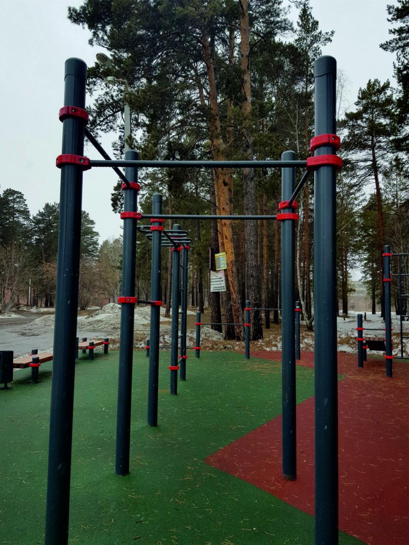 Wall Bars at Calisthenics Park at улица Чайковского, Ангарск – photo 6 of 11