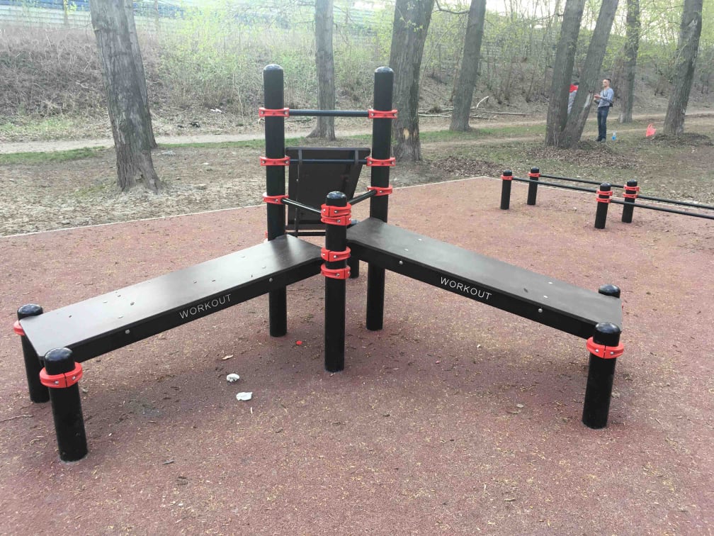 Parallel Gym Bars at Calisthenics Park at Первомайская улица, Екатеринбург – photo 7 of 13