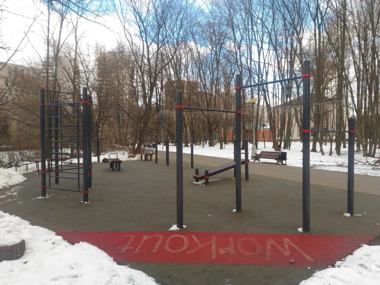 Wall Bars at Calisthenics Park at улица Академика Пилюгина, Москва #wp1714 – photo 2 of 3