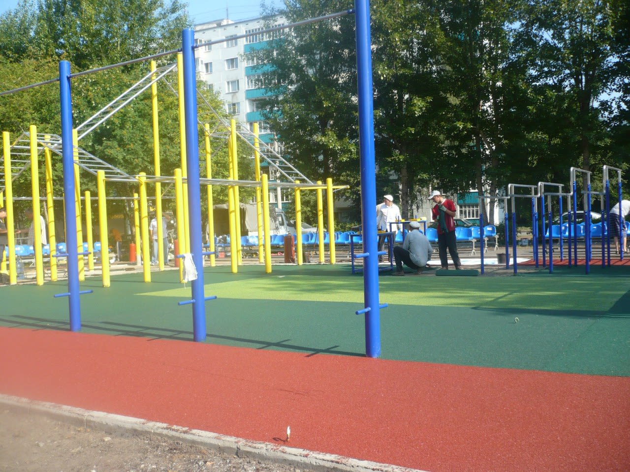 Sprossenwand bei Calisthenics Park at улица Гарифьянова, Казань – Foto 4 von 4