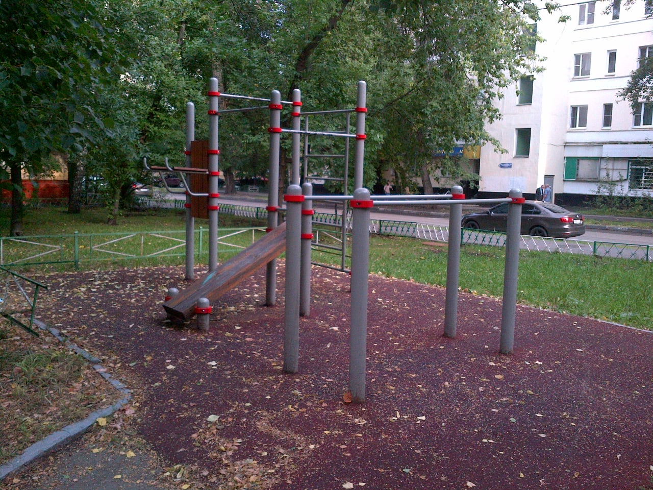 Parallel Gym Bars at Calisthenics Park at улица Лестева, Москва – photo 1 of 2