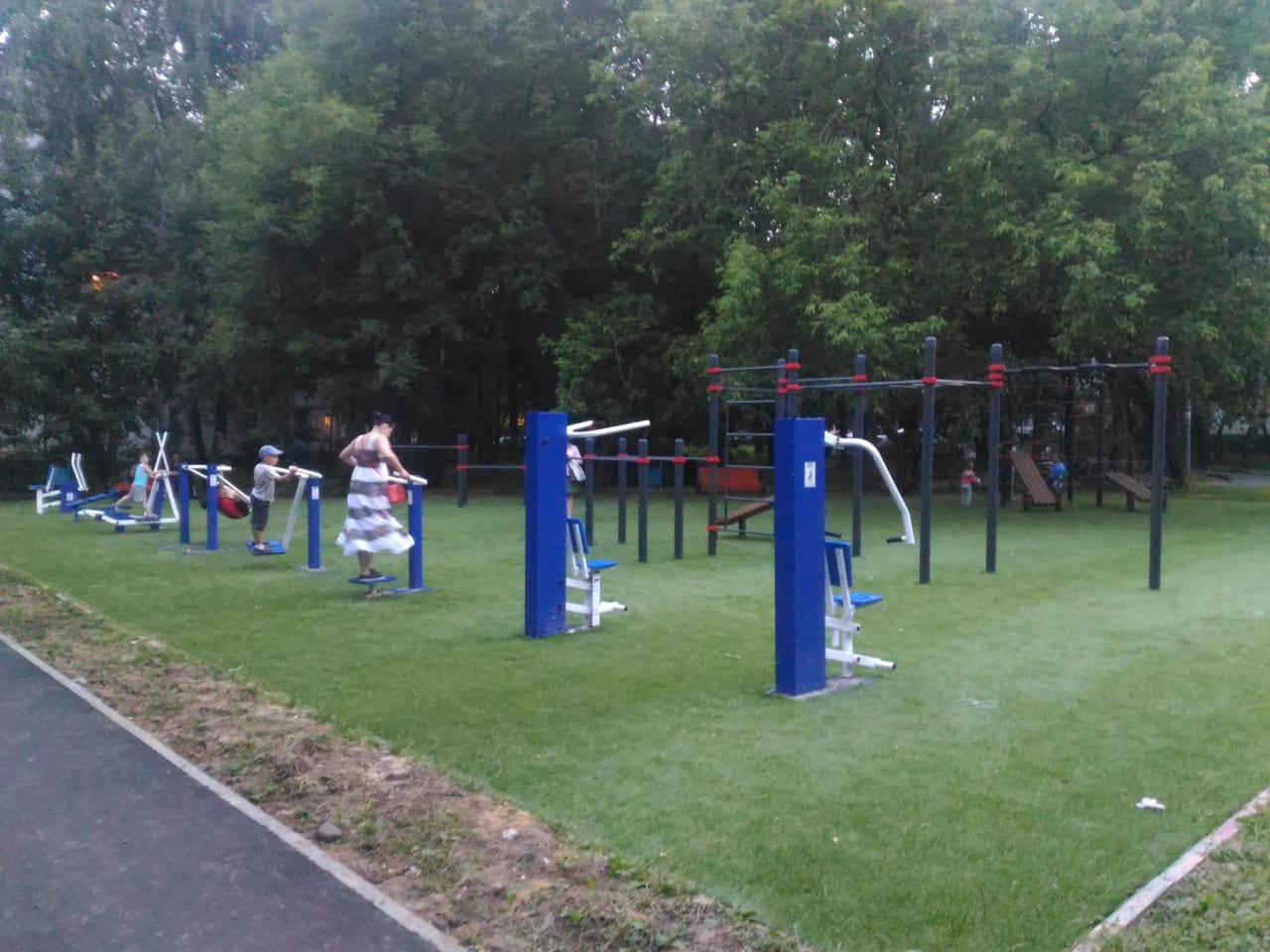 Турнік на майданчику Calisthenics Park at улица Архитектора Власова, Москва – фото 3 з 3
