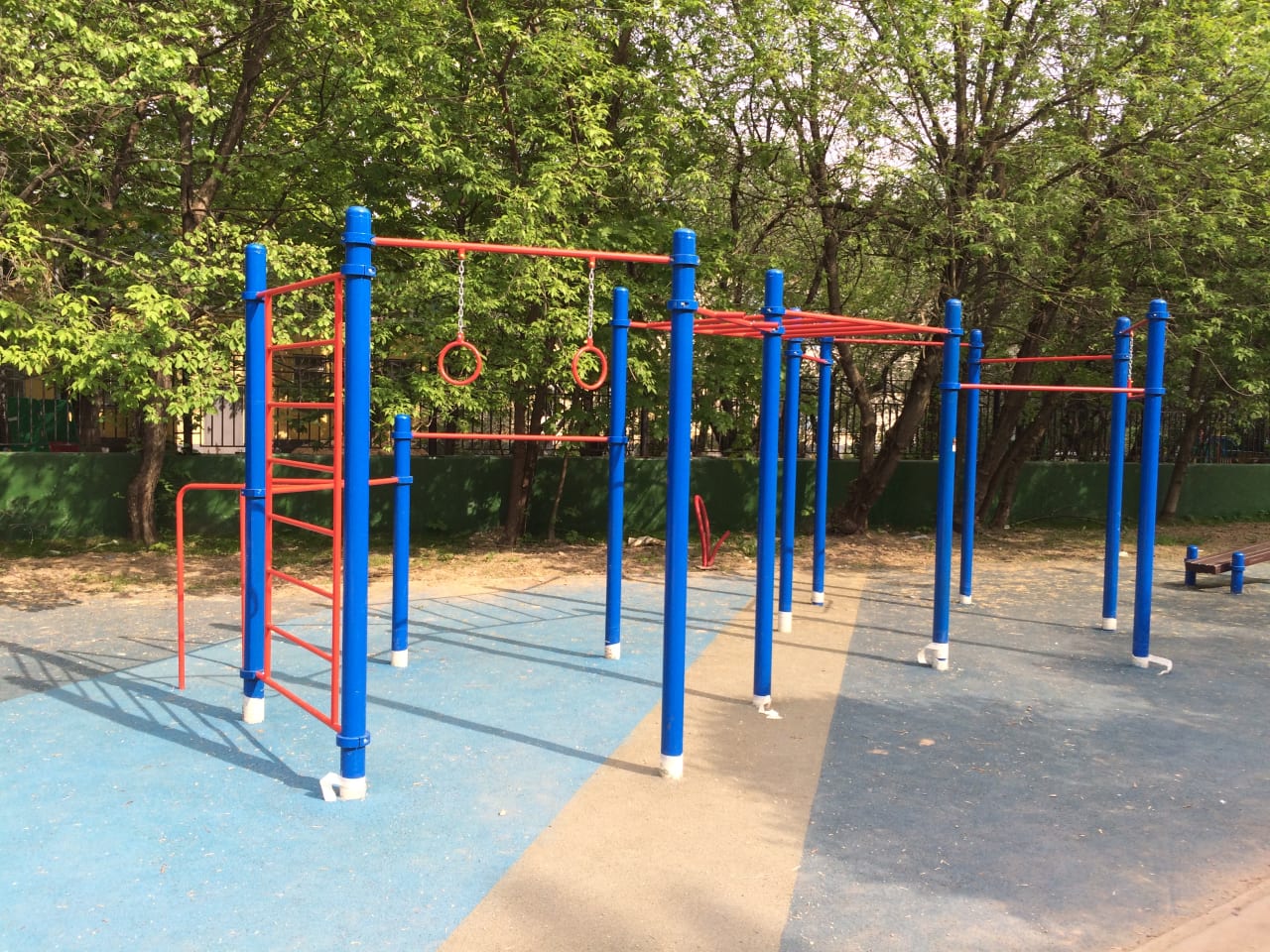 Monkey Bars at Calisthenics Park at Большая Академическая улица, Москва #wp1728 – photo 4 of 6