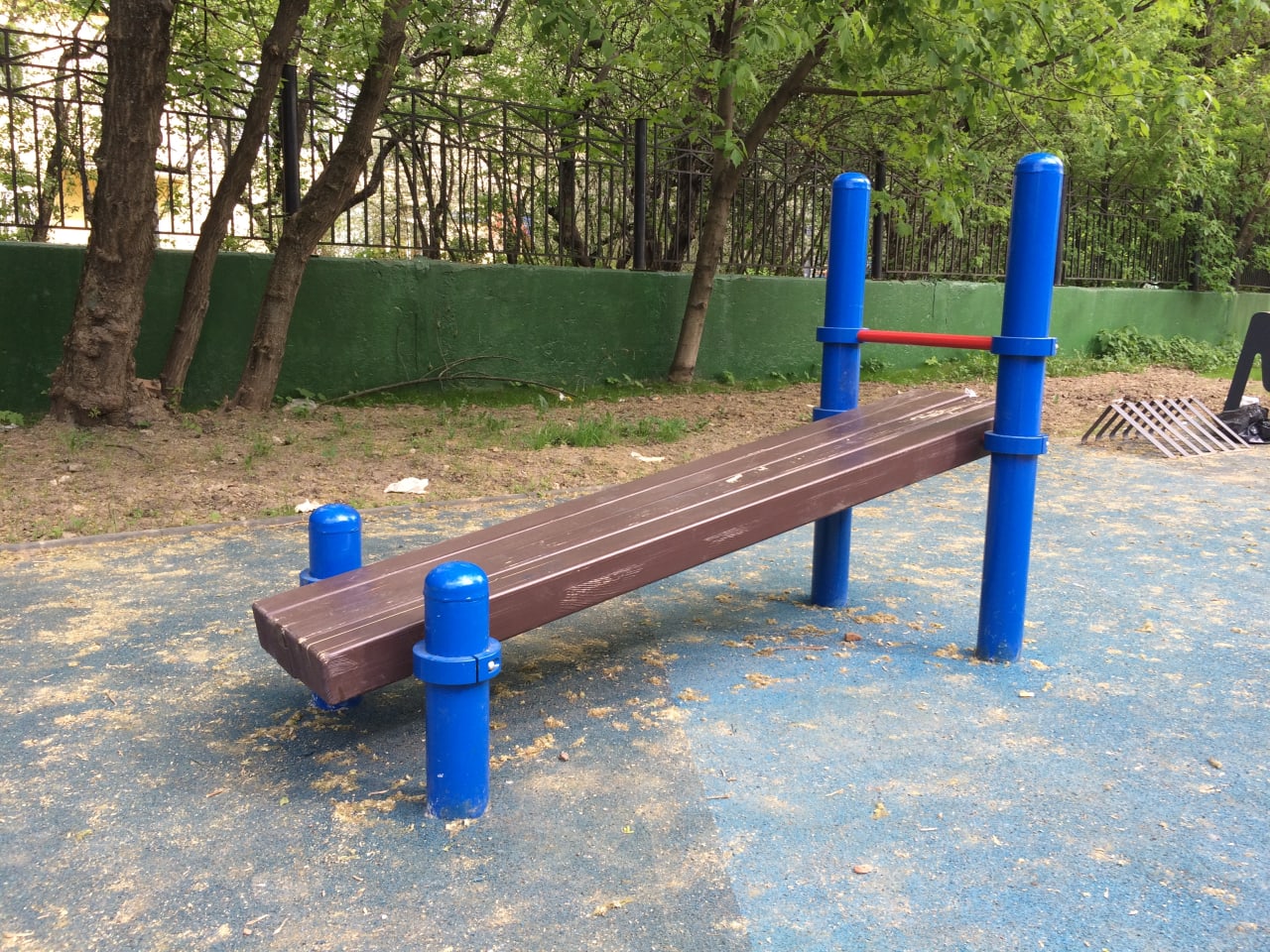 Gymnastic Rings at Calisthenics Park at Большая Академическая улица, Москва #wp1728 – photo 6 of 6