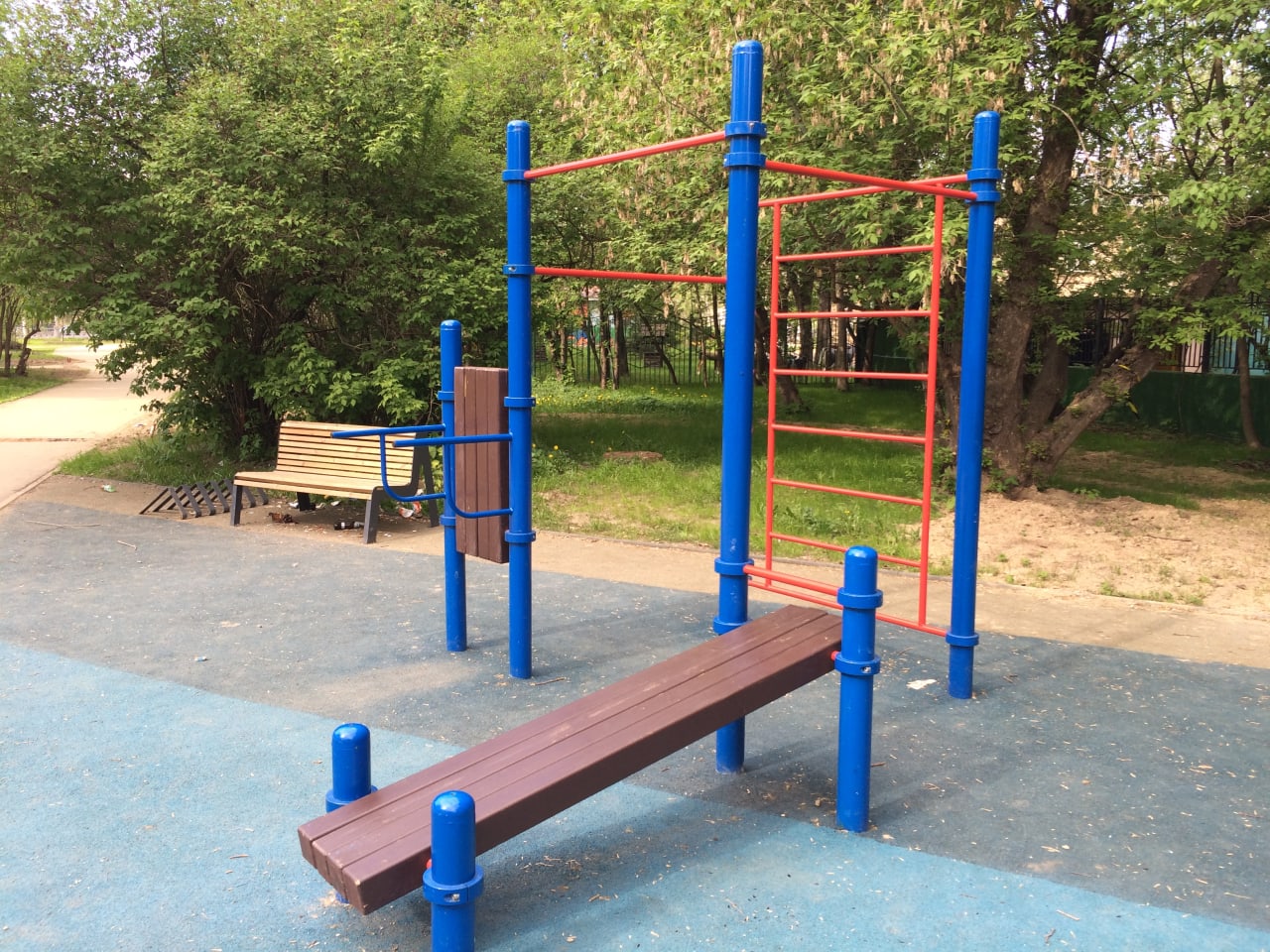 Wall Bars at Calisthenics Park at Большая Академическая улица, Москва #wp1728 – photo 2 of 6