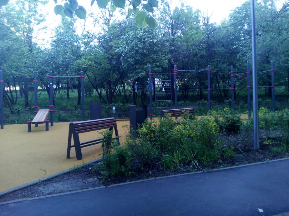 Parallel Gym Bars at Calisthenics Park at проезд Олимпийской Деревни, Москва #wp1730 – photo 1 of 3