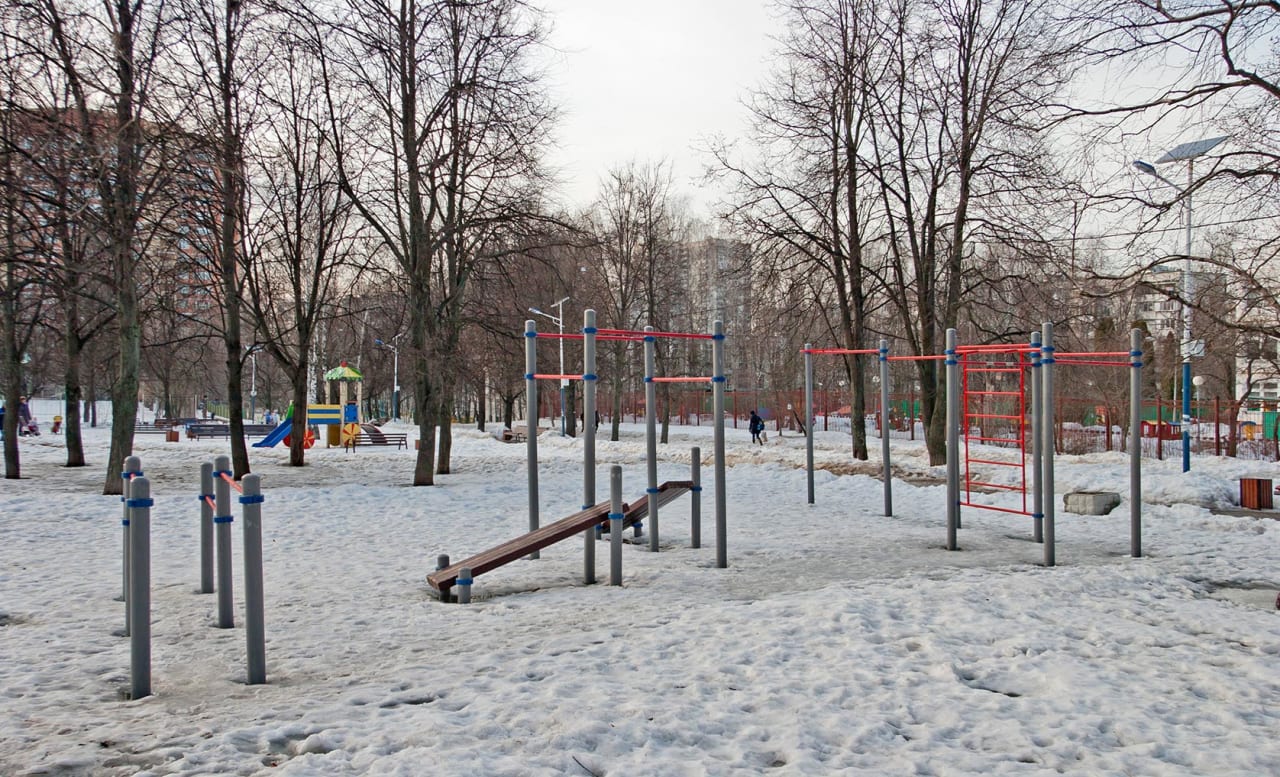 Wall Bars at Calisthenics Park at Чертановская улица, Москва #wp1734 – photo 2 of 3