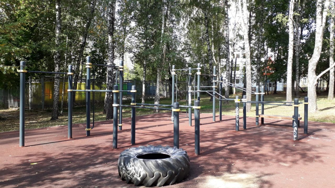 Push Up Bar at Calisthenics Park at Смольная улица, Москва – photo 8 of 9