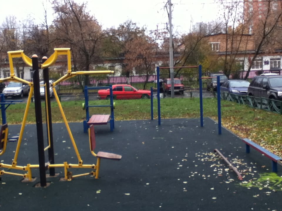 Pull Up Bar at Calisthenics Park at улица Маршала Тухачевского, Москва – photo 3 of 3