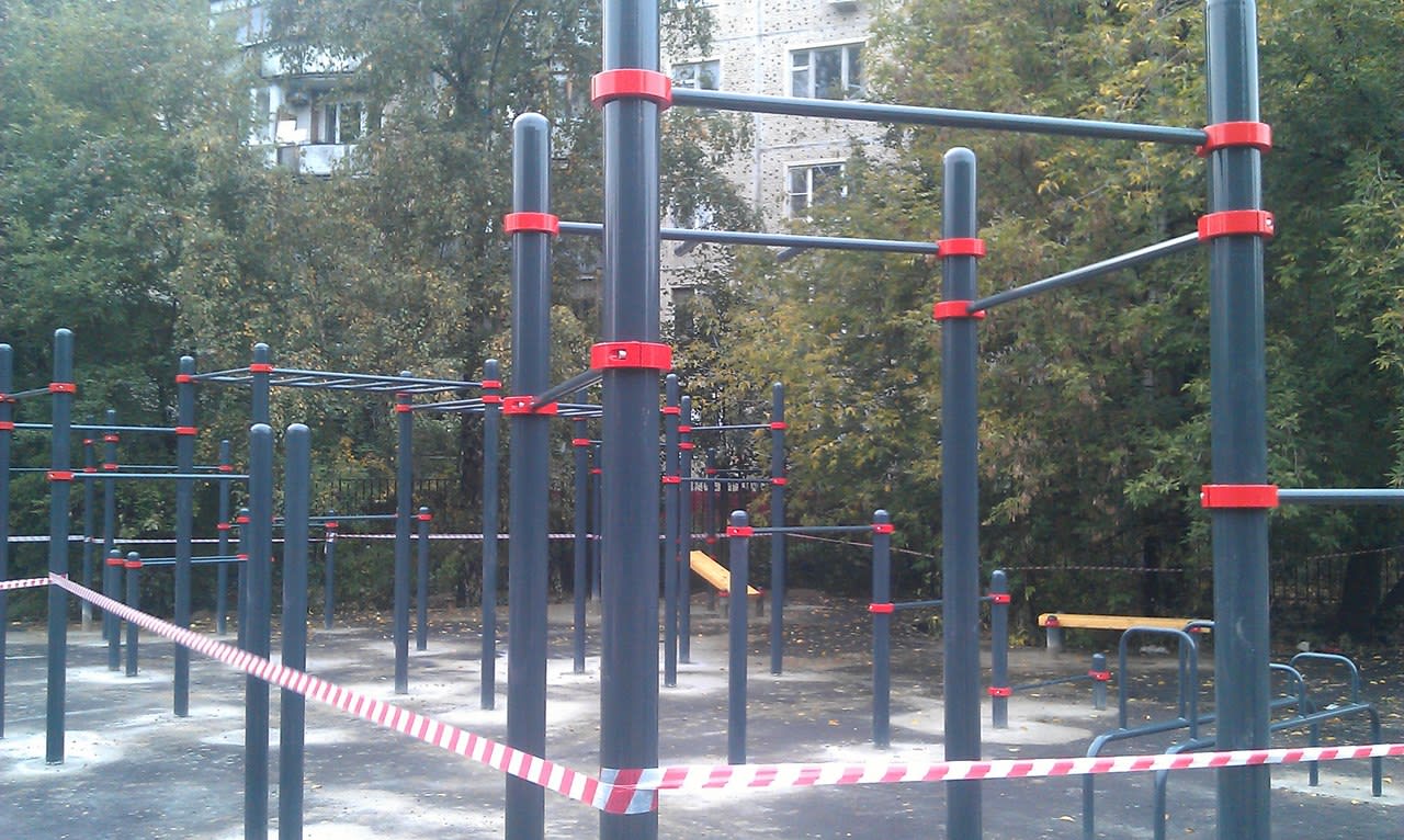 Monkey Bars at Calisthenics Park at Юбилейный проспект, Химки – photo 3 of 3