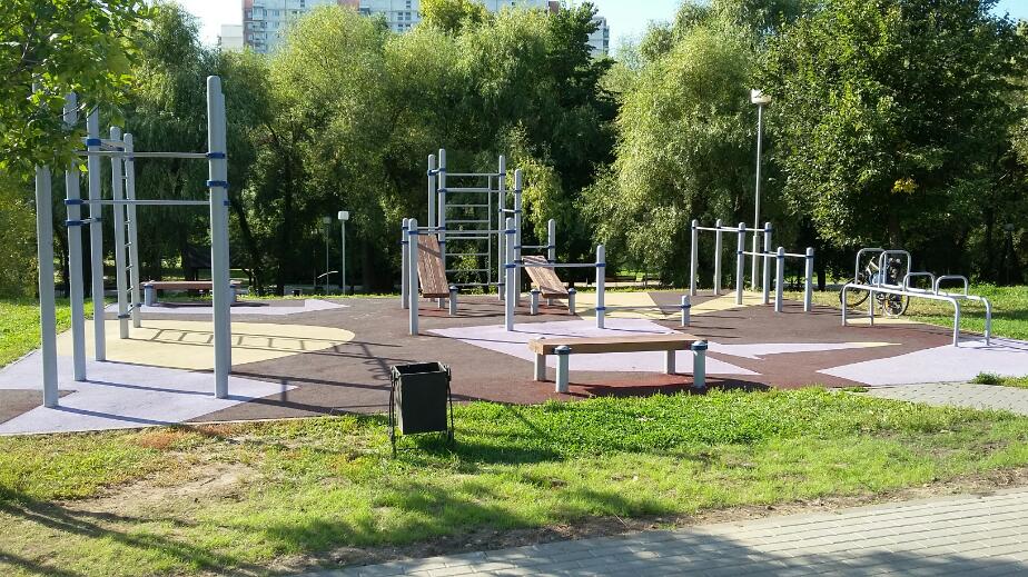 Parallel Gym Bars at Calisthenics Park at Братеевский проезд, Москва – photo 1 of 2