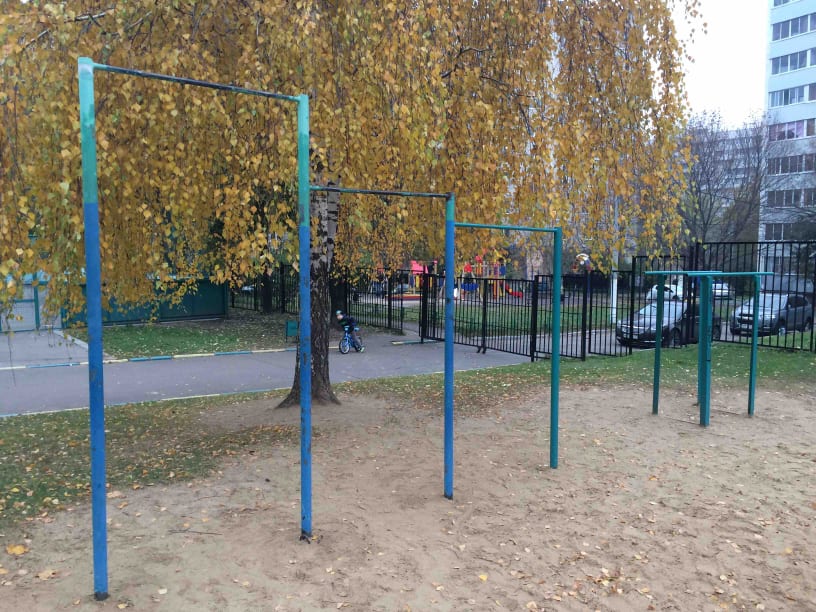 Wall Bars at Calisthenics Park at Шипиловская улица, Москва #wp1787 – photo 3 of 3