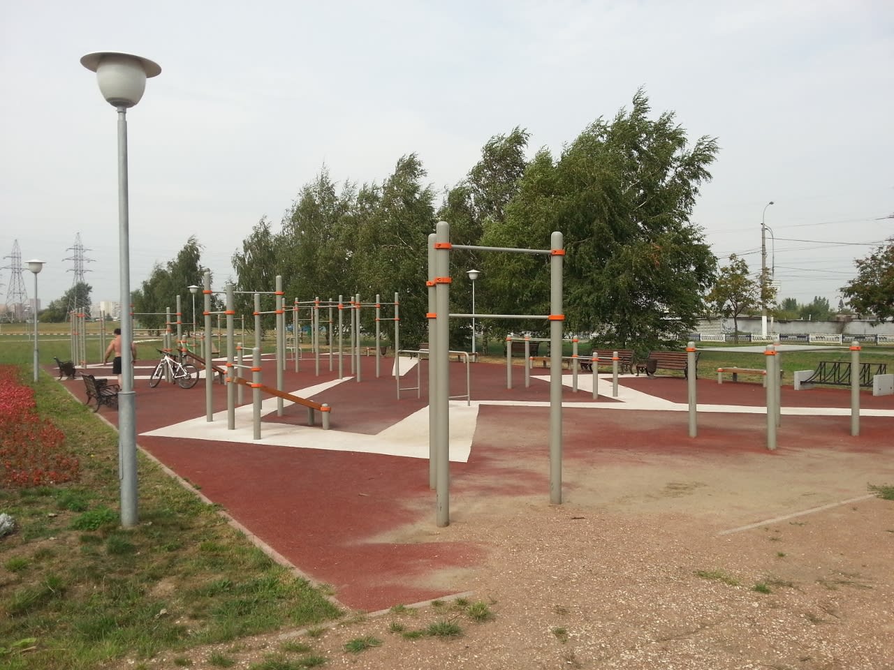 Pull Up Bar at Calisthenics Park at улица Борисовские Пруды, Москва – photo 4 of 4