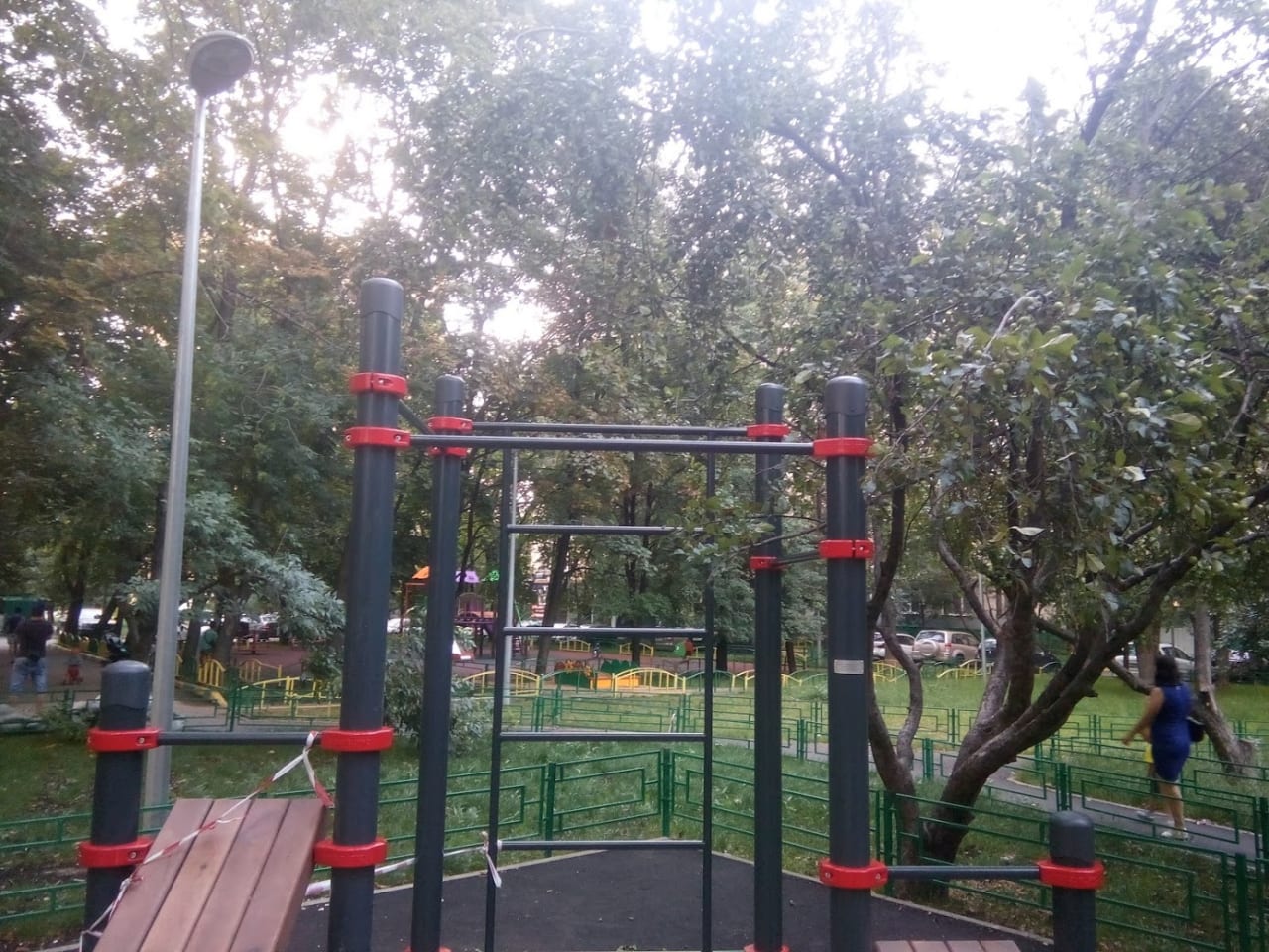 Push Up Bar at Calisthenics Park at Большая Академическая улица, Москва #wp1794 – photo 4 of 7