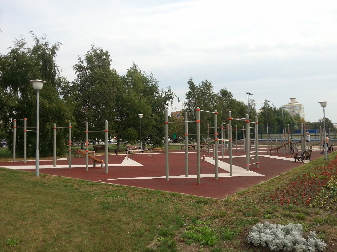 Monkey Bars at Calisthenics Park at улица Борисовские Пруды, Москва – photo 3 of 4