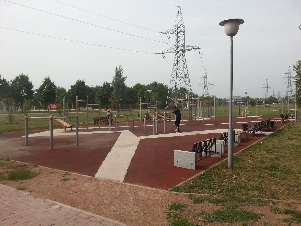 Parallel Gym Bars at Calisthenics Park at улица Борисовские Пруды, Москва – photo 1 of 4