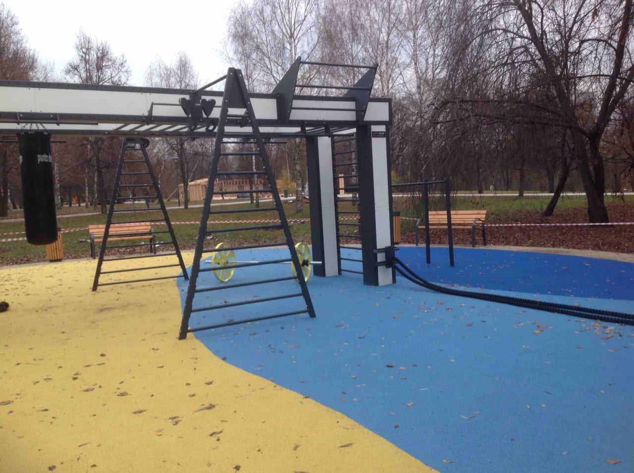 Брусья на площадке Calisthenics Park at Сиреневая аллея, Москва – фото 1 из 4