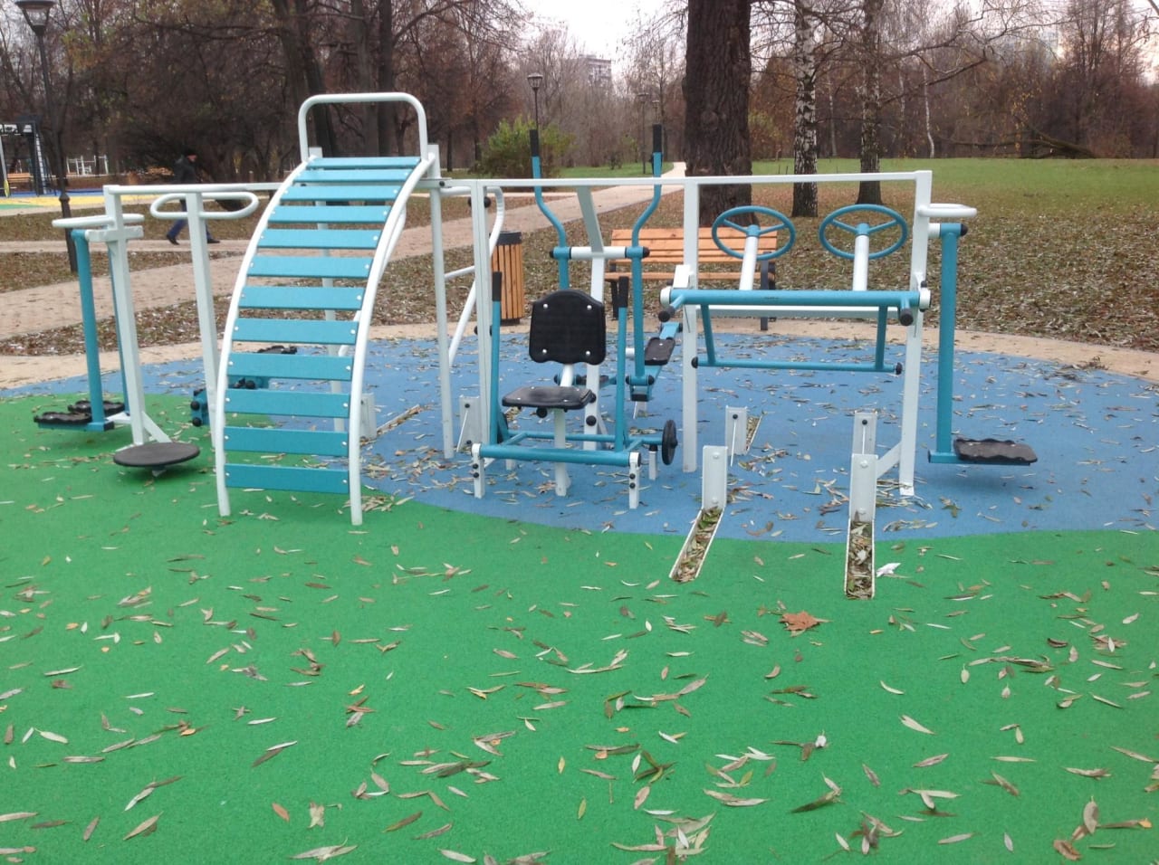 Рукоход на площадке Calisthenics Park at Сиреневая аллея, Москва – фото 3 из 4