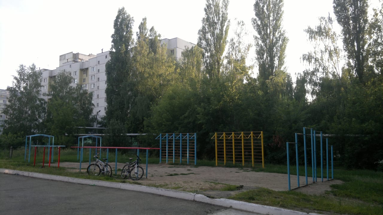 Sprossenwand bei Calisthenics Park at улица Новосёлов, городской округ Рязань – Foto 2 von 8