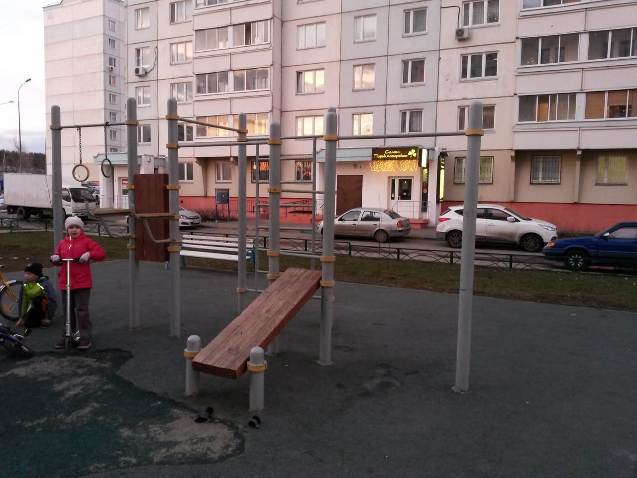 Pull Up Bar at Calisthenics Park at 1-я Северодонецкая улица, Москва – photo 3 of 4