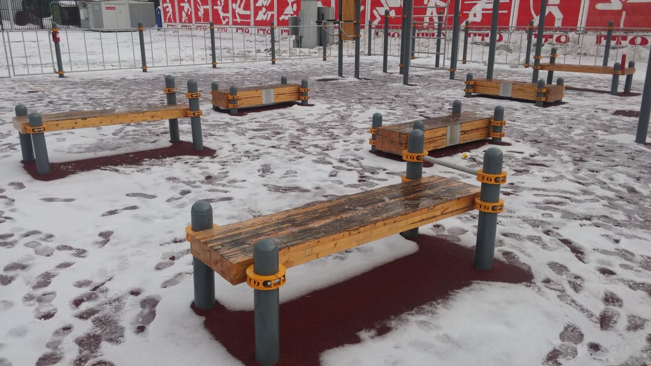 Wall Bars at Calisthenics Park at Спортивный комплекс «Родина», Химки – photo 7 of 8