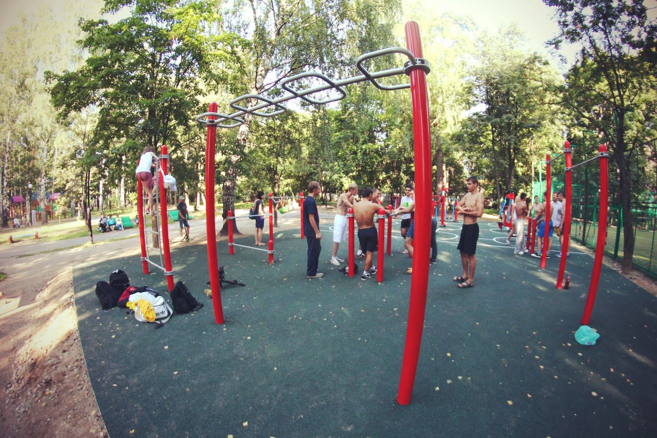 Klimmzugstange bei Calisthenics Park at Школьная улица, Красногорск – Foto 1 von 1