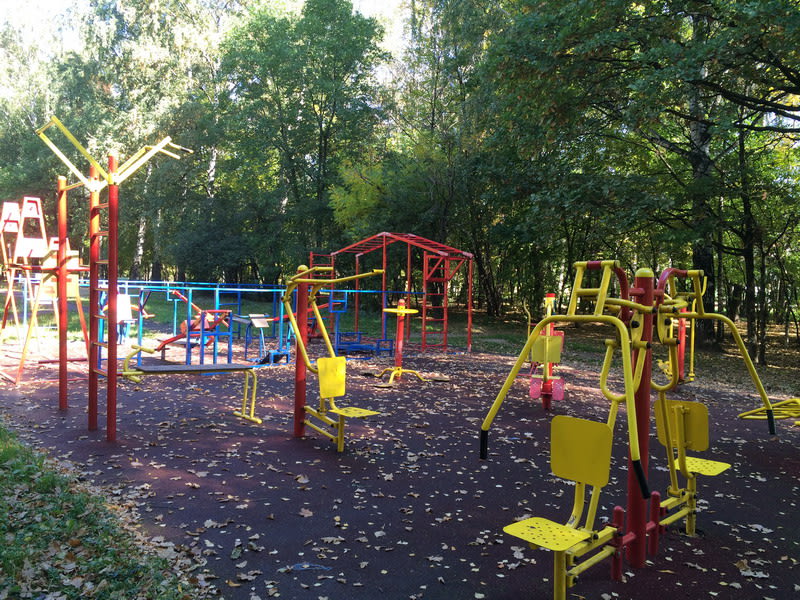 Pull Up Bar at Calisthenics Park at Керамический проезд, Москва #wp1823 – photo 1 of 4