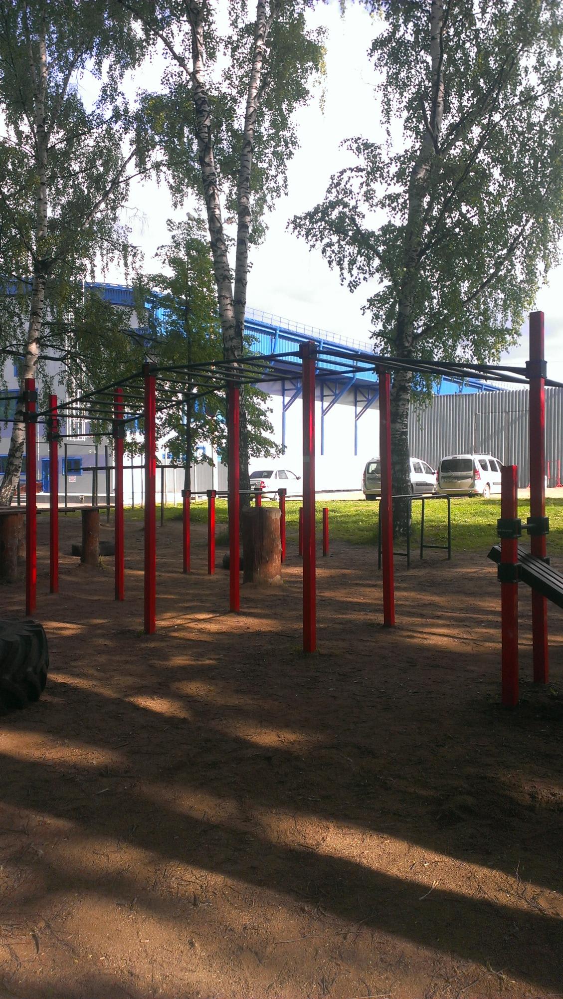 Sprossenwand bei Calisthenics Park at Университетская улица, городской округ Ижевск – Foto 4 von 5