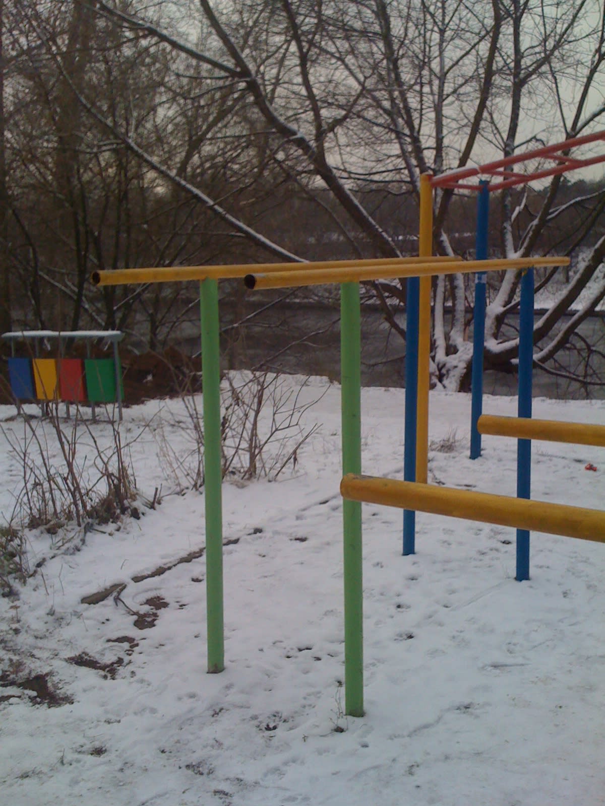 Wall Bars at Calisthenics Park at набережная Новикова-Прибоя, Москва – photo 3 of 5