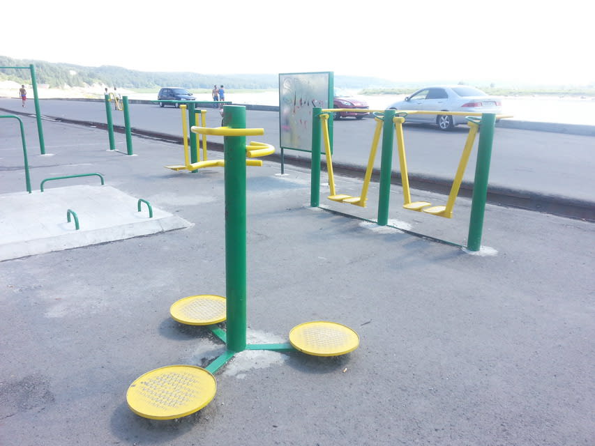 Monkey Bars la Calisthenics Park at Верхняя терраса, Томск – fotografia 10 din 10