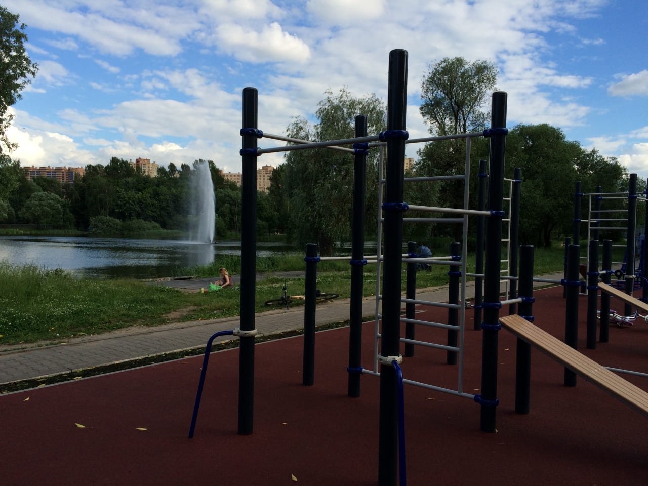 Sprossenwand bei Calisthenics Park at Парковая улица, Реутов – Foto 4 von 5