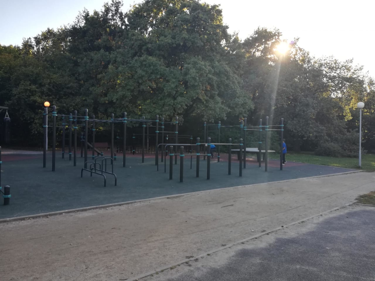 Pull Up Bar at Calisthenics Park at улица Академика Пилюгина, Москва #wp1846 – photo 1 of 4