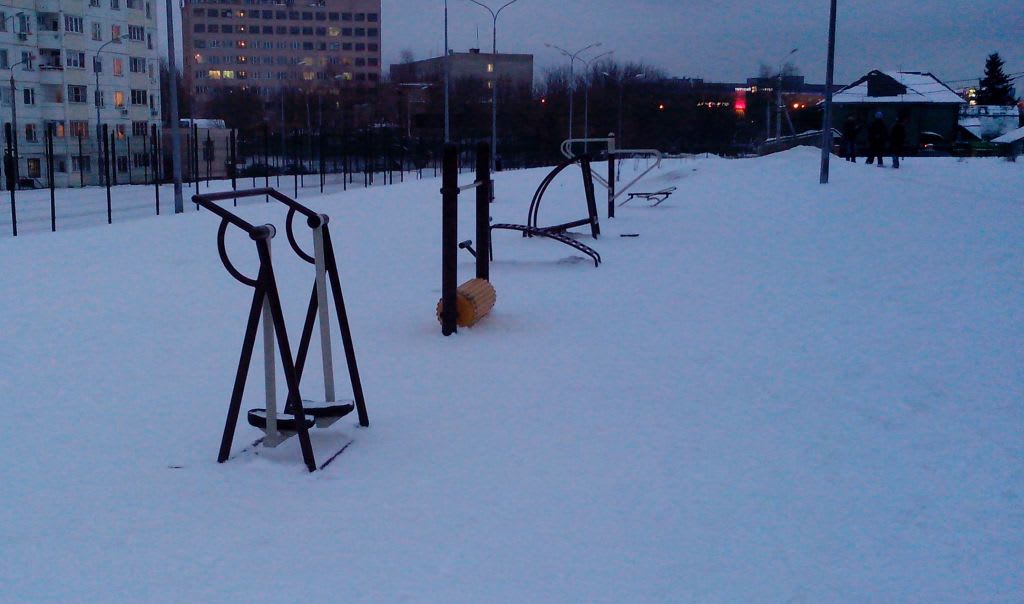 Klimmzugstange bei Calisthenics Park at улица Гагарина, Домодедово – Foto 1 von 2